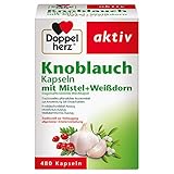 Doppelherz Knoblauch Kapseln mit Mistel + Weißdorn – Zur Vorbeugung...