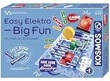 KOSMOS 620608 Easy Elektro - Big Fun, spannende Experimente zu Stromkreisen mit Reihen-...