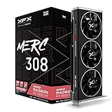 XFX Speedster MERC308 Radeon RX 6650XT Black Gaming Grafikkarte mit 8GB GDDR6...