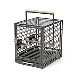 Montana Cages ® | Transportkäfig EVO für Sittiche & Papageien, der Reisekäfig in der...