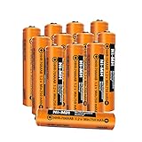 HHR-70AAAB NI-MH Akku für Panasonic 1,2 V 750 mAh AAA Akku Wiederaufladbare Batterien...