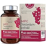 MPC Traubenkernextrakt Kapseln I 60 Stück im Glas I Vegan I 530 mg I 44-mal...