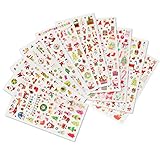 Naler Weihnachtsaufkleber Weihnachten Sticker für Scrapbooking Wehinachtsgeschenk...