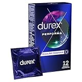 Durex Performa Kondome – Aktverlängernde Kondome mit 5% benzocainhaltigem Gel & mit...