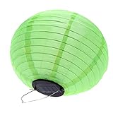 WETPET 10' Solar Laternen Solar Lampion Wegeleuchten Fuer Gartendeko Gruen