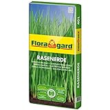 Floragard Rasenerde 40 L • hochwertige Spezialerde • zur Neuanlage, Pflege und...