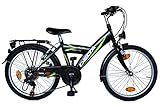 Kinderfahrrad 20 Zoll DELTA Fahrrad 6 Gang Shimano Schaltung StVZO tauglich...