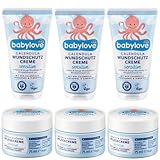 6er Pack: 3 x Wundschutzcreme sensitive Calendula, 75 ml, 3 x Baby Pflegecreme sensitive,...