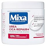 Mixa Creme für trockene und rissige Haut, Feuchtigkeitspflege für den Körper, Hände...