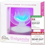 Onlysmile Zahnbleaching Set professionell | All in One Teeth Whitening Kit für Weiße...