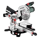 Metabo Kapp- und Gehrungssäge KGS 254 M – 613254000 – Mit Precision Cut Line, 254 mm...