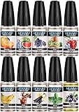 MONVAP Set für Verdampfer OHNE NIKOTIN, 10ml * 10 pcs/PACK