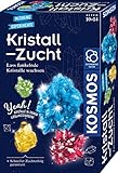 KOSMOS 657840 Kristall-Zucht Experimentierset, Kristalle in deinen Lieblingsfarben,...