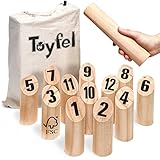 Toyfel Tölky Indoor & Outdoor Wurfspiel aus Finnland – Schweden Schach aus FSC® Holz...