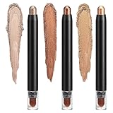 Lidschatten-Stift – Neutraler Highlighter-Lidschattenstift, langlebig, wasserdicht,...