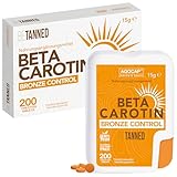 Beta carotin für starke Bräunung - bräunungskapseln, 200 Mikrocpr. Betacarotin und...