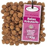 Dirk Drexel Relax Kräuterlis für Hunde 92g | Angst und Stress | mit Bachblüten | Innere...