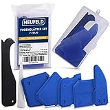 NEUFELD® 4-teiliges Fugenglätter Set [inkl. Box & Anleitung] I Silikon...