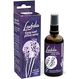Lavendel Kissenspray 50ml von Lavodia – 50ml Lavendelspray für Kopfkissen zum...