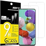 NEW'C 2 Stück, Panzer Schutz Glas für Samsung Galaxy A51, Frei von Kratzern, 9H Härte,...