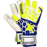 Derbystar Kinder Protect Attack XP15 Handschuhe, gelb Navy weiß, 6