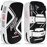 AQF Kampfsport Schlagpolster Kickboxen Muay Thai Strike Curved Arm Pad MMA Focus...