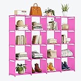 Clewiltess 2022 Neue 16 Würfel Aufbewahrung DIY Schrank Bücherregal Organizer Büro...