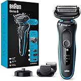 Braun Series 5cs Rasierer Herren, Elektrorasierer mit 3 flexiblen Klingen,...