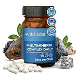 Viktilabs© Multimineral Komplex Daily - Vegan | Hochdosiert mit Magnesium, Silizium,...