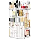 Withosent Make Up Organizer, 360° Drehbar Schminktisch Kosmetik Organizer, Parfüm...