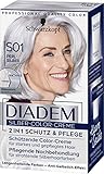 Diadem Silber-Color-Creme, Haarfarbe S01 Perl Stufe 3, 3er Pack(3 x 142 ml)