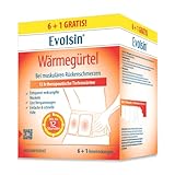 Evolsin® Wärmegürtel - 12h therapeutische Tiefenwärme bei muskulären Rückenschmerzen...