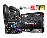 MSI MPG B550 Gaming Plus (ATX AMD AM4 DDR4 M.2 USB 3.2 Gen 2 HDMI ATX Gaming Motherboard...