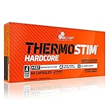 THERMO STIM HARDCORE 60 Kapseln | Thermogener Fatburner | Gewichtsverlust |...