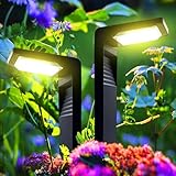 calflux Solarlampen für Außen,Außen Garten,Wegeleuchten Led Leuchten Aussen Hell...