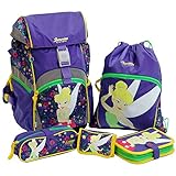 Sammies by Samsonite - Schulranzen Set 5 tlg. - Tinker Bell