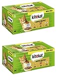 KITEKAT Portionsbeutel Multipack - Verschiedene Mengen (2X 48x85g, Bunte Vielfalt)