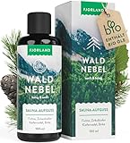 FJORLAND® Waldnebel BIO Saunaaufguss Zirbe, Fichte, Kiefernadel, Birke 100 ml -...