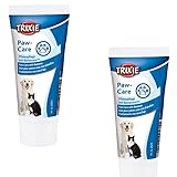 TRIXIE Paw-Care | Doppelpack | 2 x 50 ml | Pfotenpflege Creme mit Bienenwachs für Hunde...