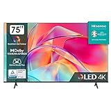 Hisense 75E7KQ QLED Smart TV 189 cm (75 Zoll), 4K, HDR10, HDR10+ decoding, HLG, Dolby...