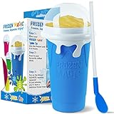 Slush Becher Magic Quick Frozen Smoothie Becher 500ml, Slush Eis Becher, Slushie...