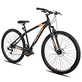 HILAND 29 Zoll Mountainbike MTB Hardtail mit Speichenrädern 482MM...