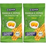 HOYER Manuka Honig Halspastillen Kräuter Bio ohne Mentholzusatz - Mit echtem Manukahonig,...