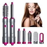 5 in 1 Airwrap Hairstyler, TANSHINE Rundbürstenföhn Heißluftbürste Volumen...