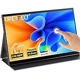 UPERFECT Portable Monitor Touchscreen, 14 Zoll Tragbarer Monitor für Laptop...