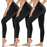 Gayhay 3er Pack Leggings Damen High Waist Sportleggings Blickdicht Sporthose...