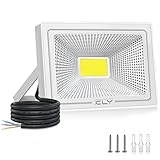 CLY 50W LED Strahler Außen 4300LM Superhell Scheinwerfer Flutlicht IP66...