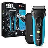 Braun Series 3 ProSkin Elektrorasierer, Trimmer, Rasierer Herren Elektrisch, mit...