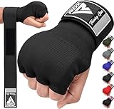 RDX Gel Innenhandschuhe Boxen MMA Muay Thai Training, Elastisch Boxbandagen 75cm...