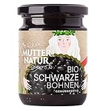 Mutter Natur - Bio Schwarze Bohnen im Glas - 235 g